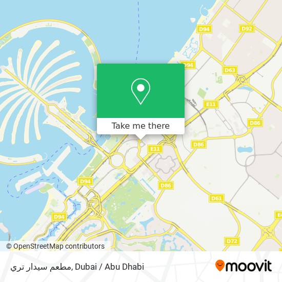 مطعم سيدار تري map