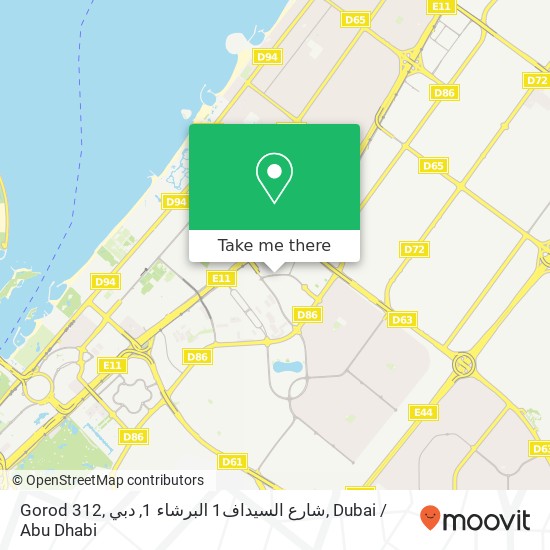 Gorod 312, شارع السيداف1 البرشاء 1, دبي map