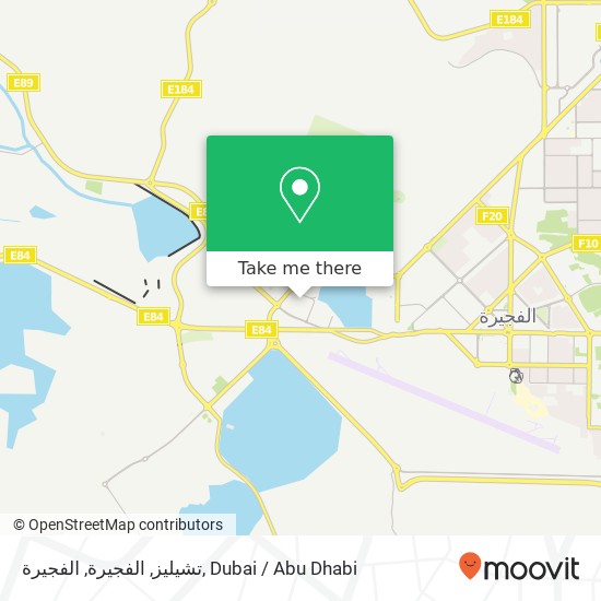 تشيليز, الفجيرة, الفجيرة map