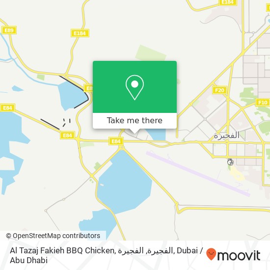 Al Tazaj Fakieh BBQ Chicken, الفجيرة, الفجيرة map