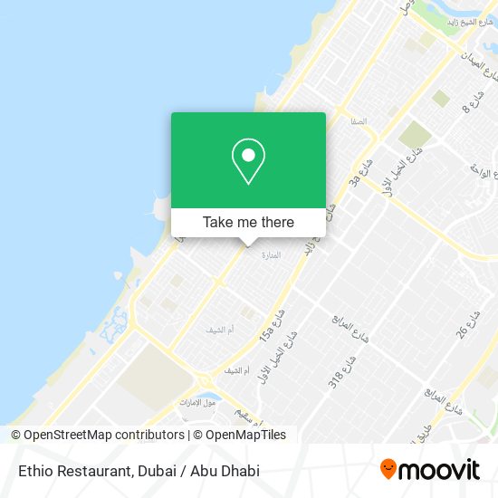Ethio Restaurant map