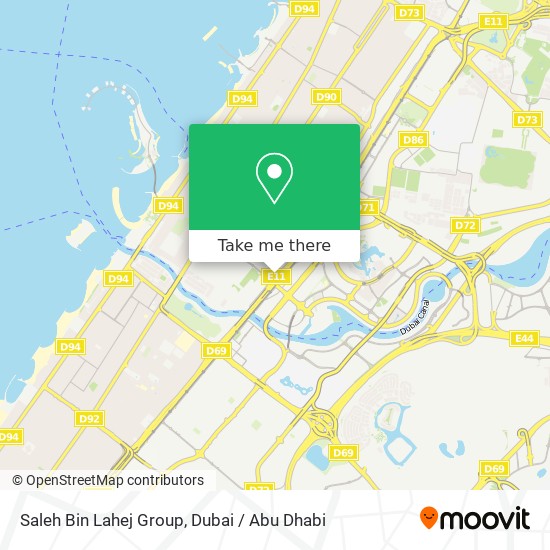Saleh Bin Lahej Group map