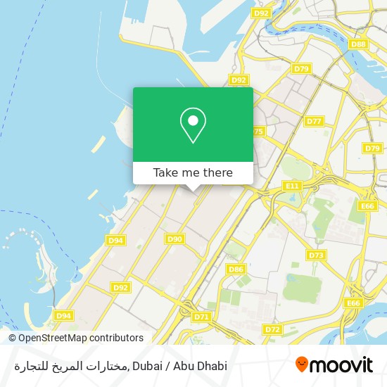 مختارات المريخ للتجارة map