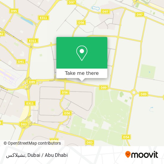 تشيلاكس map