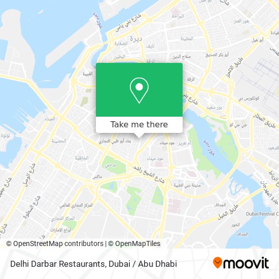 Delhi Darbar Restaurants map