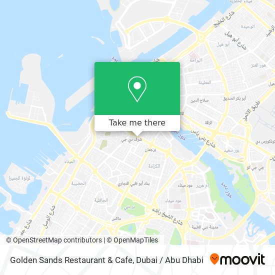Golden Sands Restaurant & Cafe map