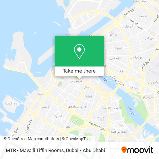 MTR - Mavalli Tiffin Rooms map
