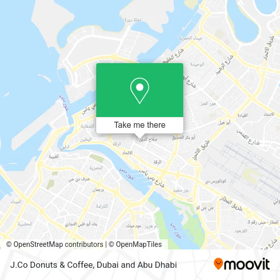 J.Co Donuts & Coffee map