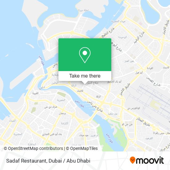 Sadaf Restaurant map