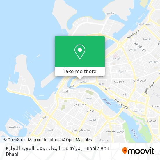 شركة عبد الوهاب وعبد المجيد للتجارة map