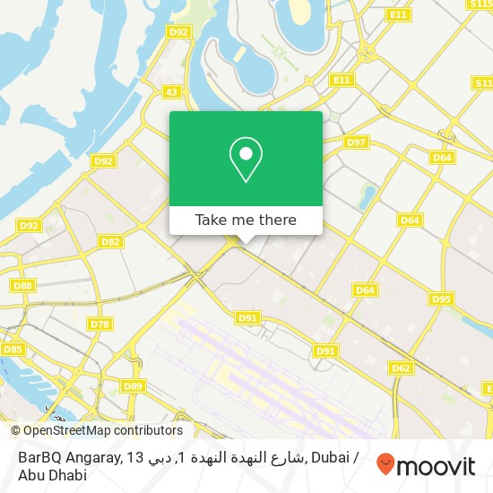 BarBQ Angaray, 13 شارع النهدة النهدة 1, دبي map