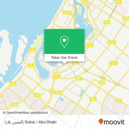 الممزر بلازا map