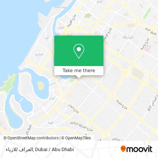 العراف للازياء map