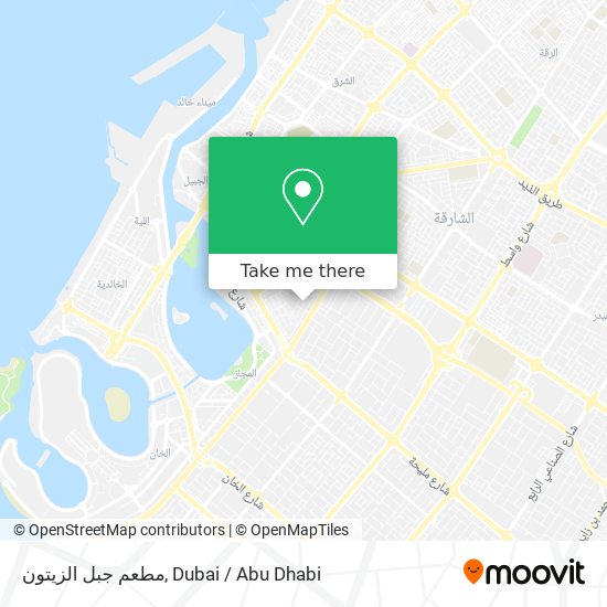 مطعم جبل الزيتون map