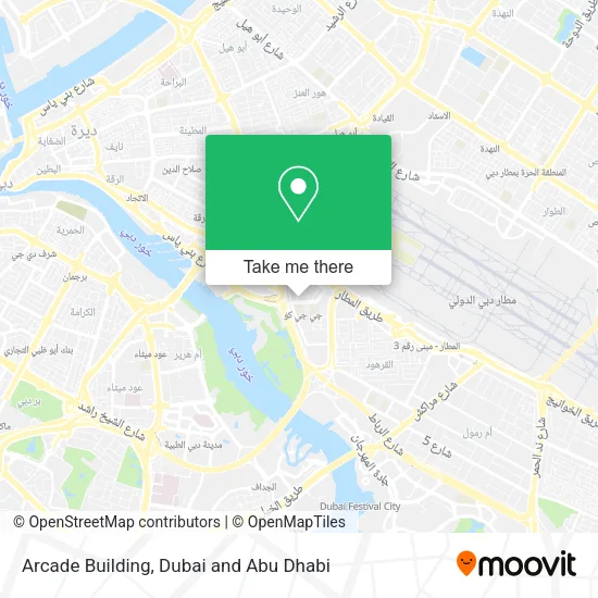 Arcade Building map