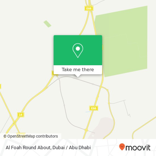 Al Foah Round About map