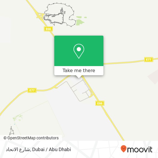 شارع الاتحاد map