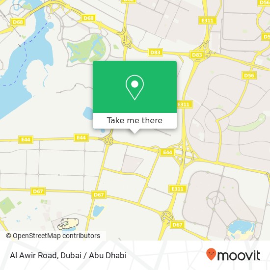 Al Awir Road map