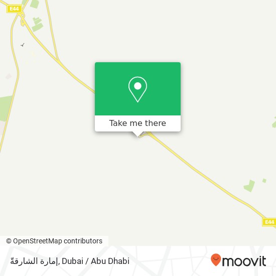 إمارة الشارقةّ map