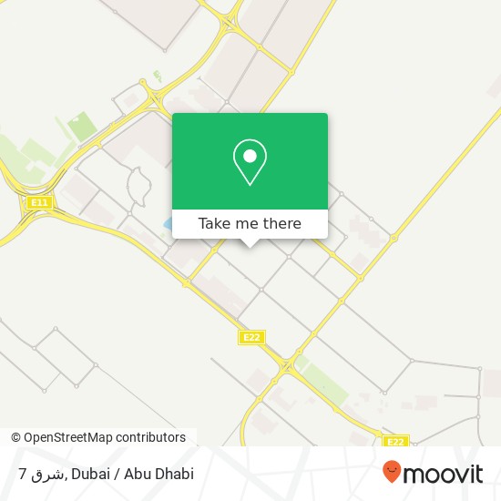 شرق 7 map