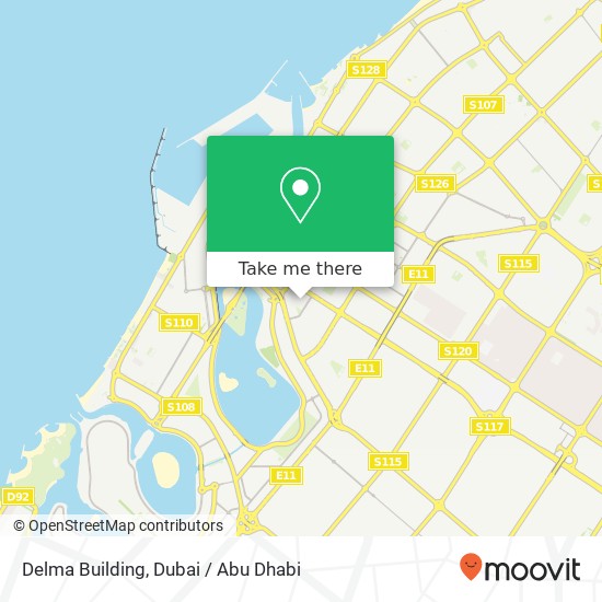 Delma Building map