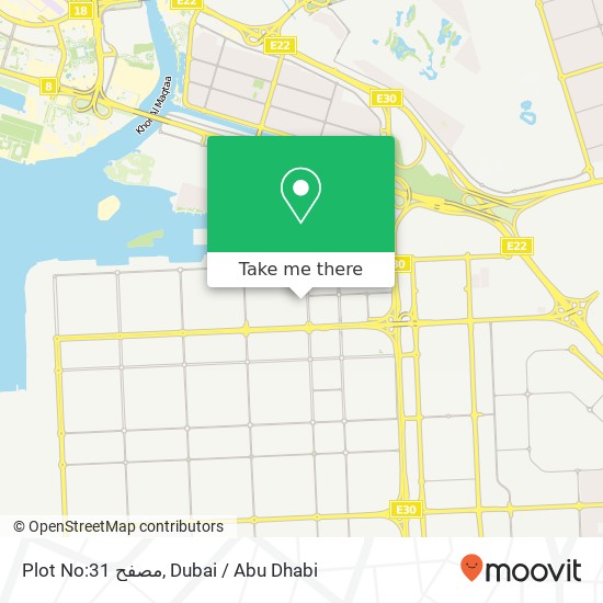 Plot No:31 مصفح map