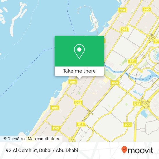 92 Al Qersh St map
