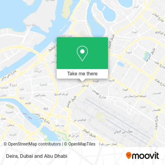 Deira map