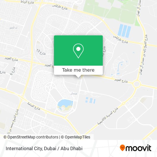 International City map
