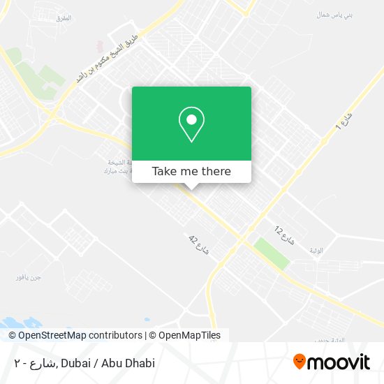 شارع - ٢ map