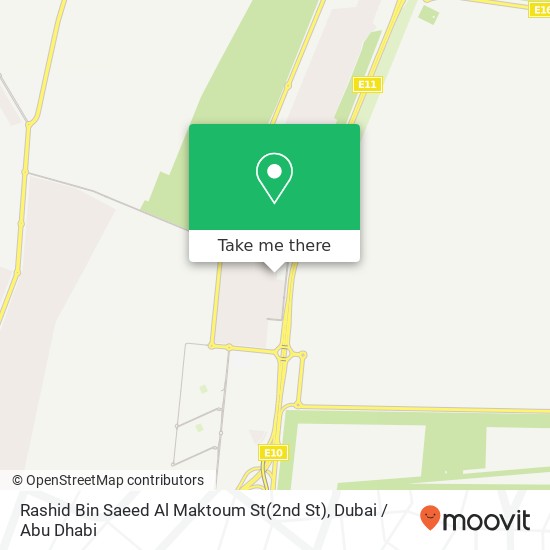 Rashid Bin Saeed Al Maktoum St(2nd St) map