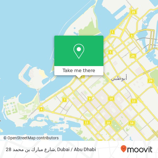 28 شارع مبارك بن محمد map