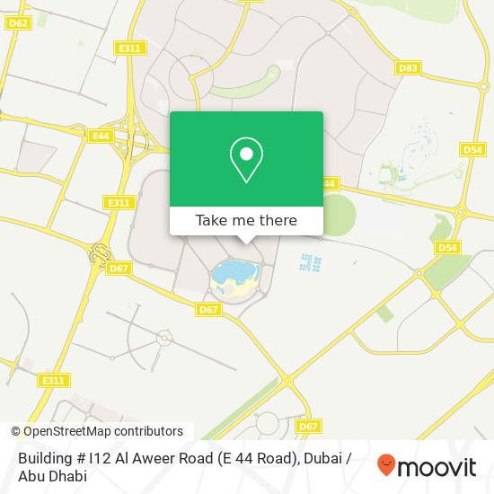 Building # I12 Al Aweer Road (E 44 Road) map