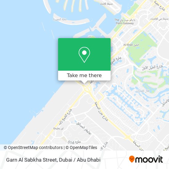 Garn Al Sabkha Street map