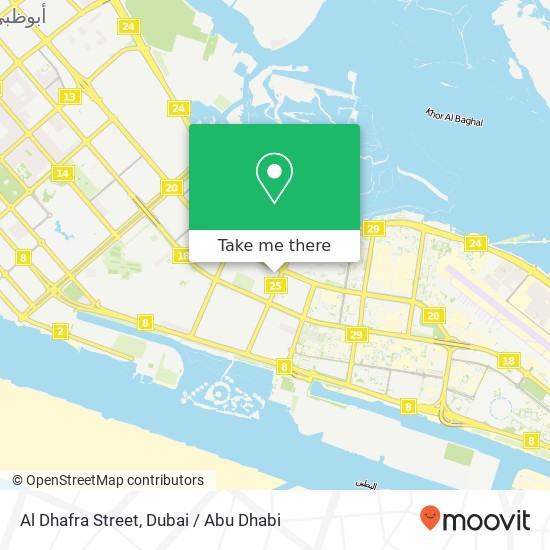 Al Dhafra Street map