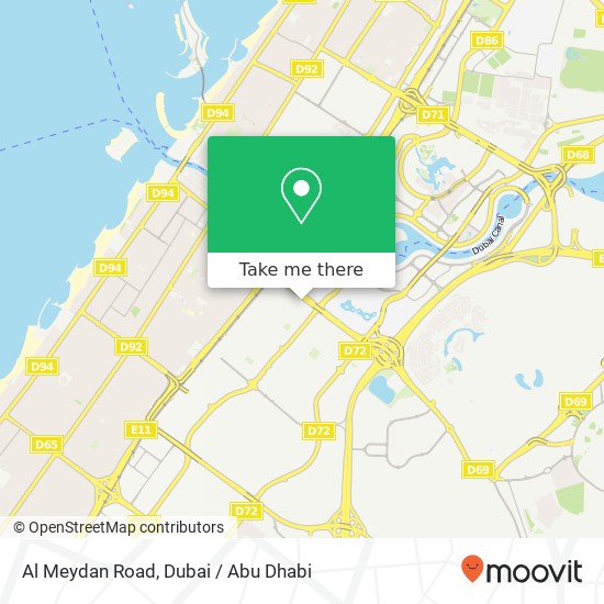 Al Meydan Road map