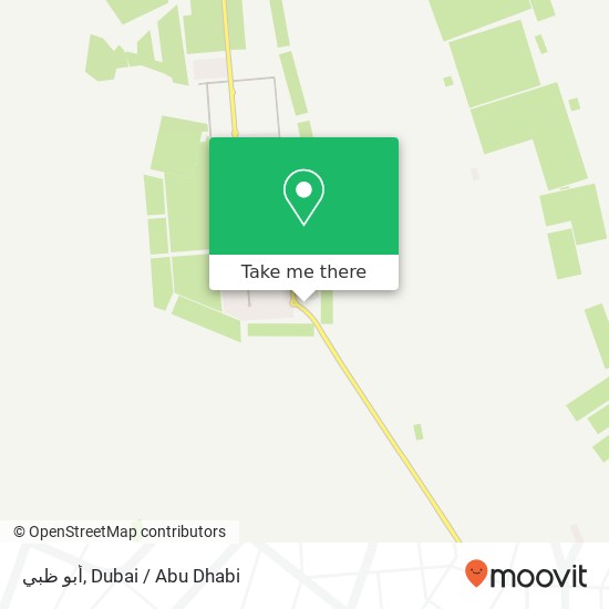 أبو ظبي map