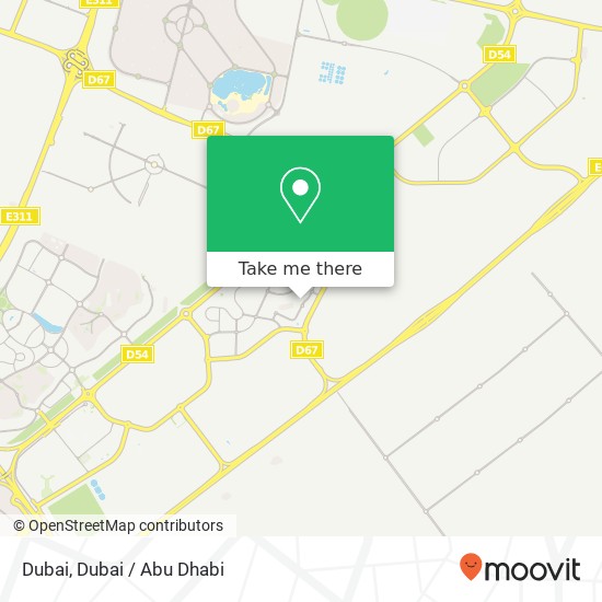 Dubai map