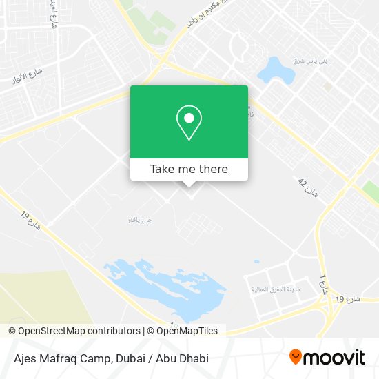 Ajes Mafraq Camp map