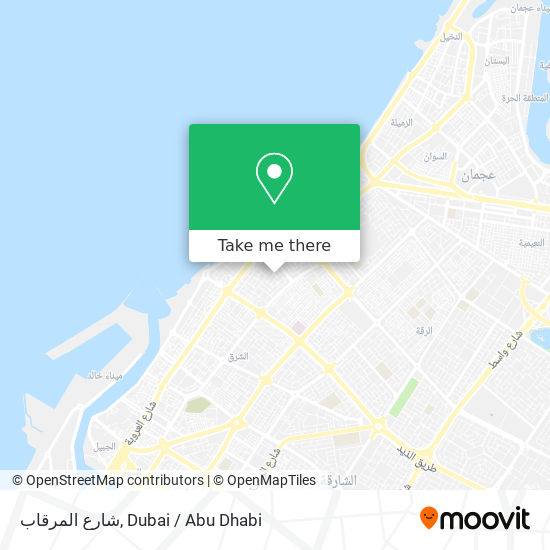 شارع المرقاب map