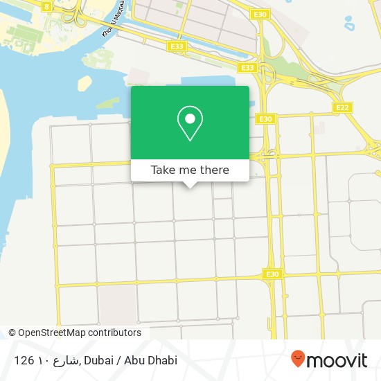 126 شارع ١٠ map