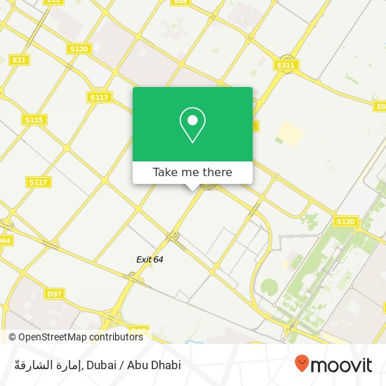 إمارة الشارقةّ map