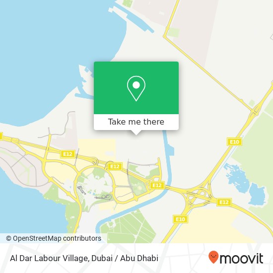 Al Dar Labour Village map