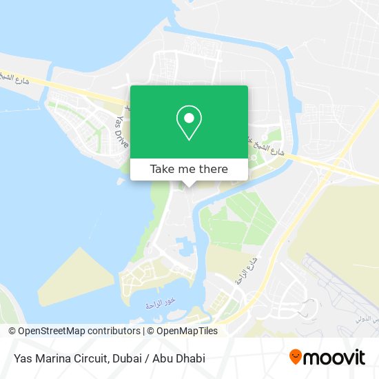 Yas Marina Circuit map