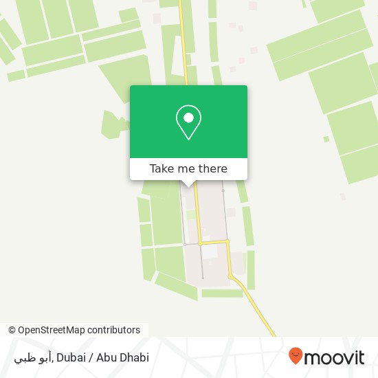 أبو ظبي map