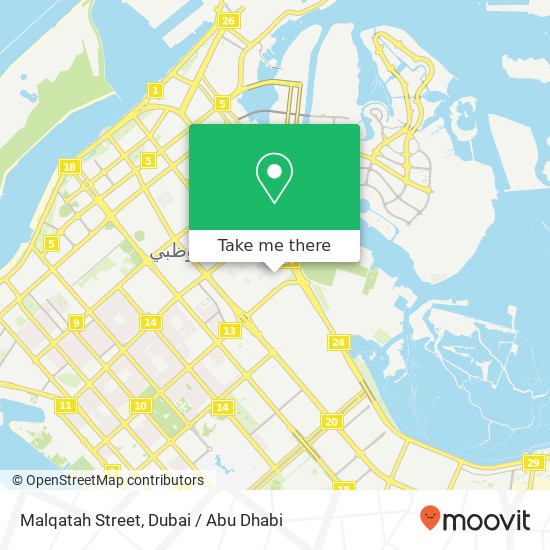 Malqatah Street map