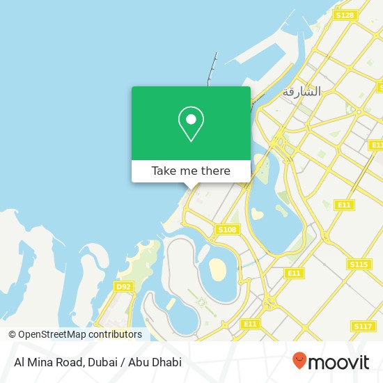 Al Mina Road map