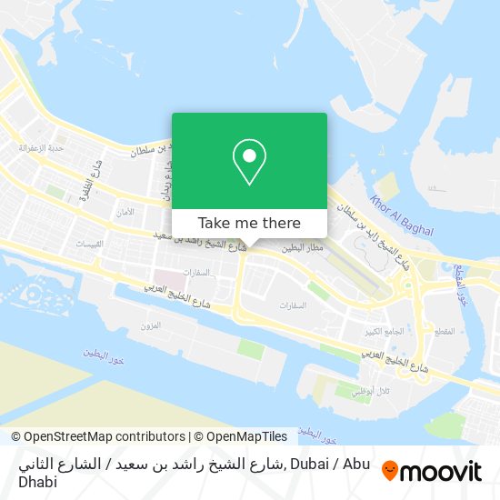 شارع الشيخ راشد بن سعيد / الشارع الثاني map