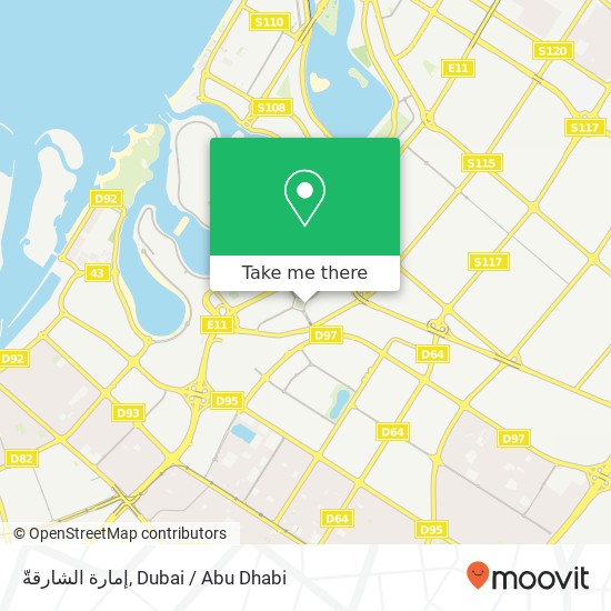 إمارة الشارقةّ map