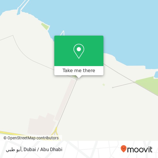 أبو ظبي map